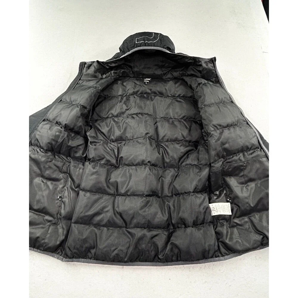 Under Armour Boys Pronto Puffer Jacket Pitch Black Hooded Coat